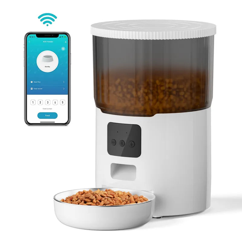 Alimentador Inteligente para Mascotas – Cat & Dog Smart Feeder