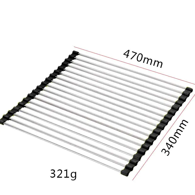 Escurridor Enrollable - Más espacio, menos desorden