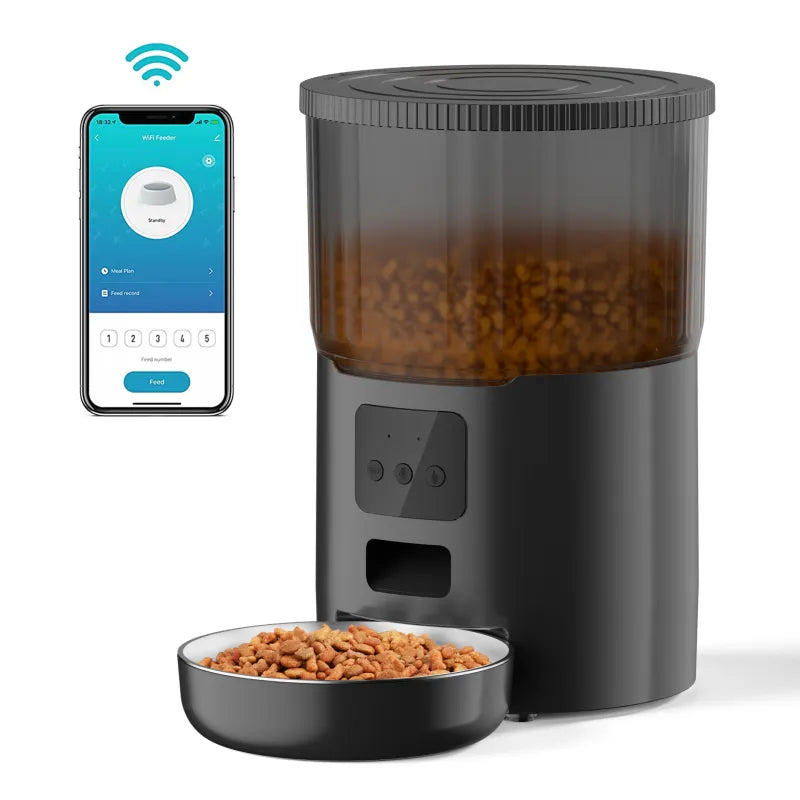 Alimentador Inteligente para Mascotas – Cat & Dog Smart Feeder