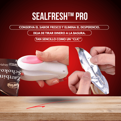 Selladora Térmica Portátil - Conserva fresco, tira menos