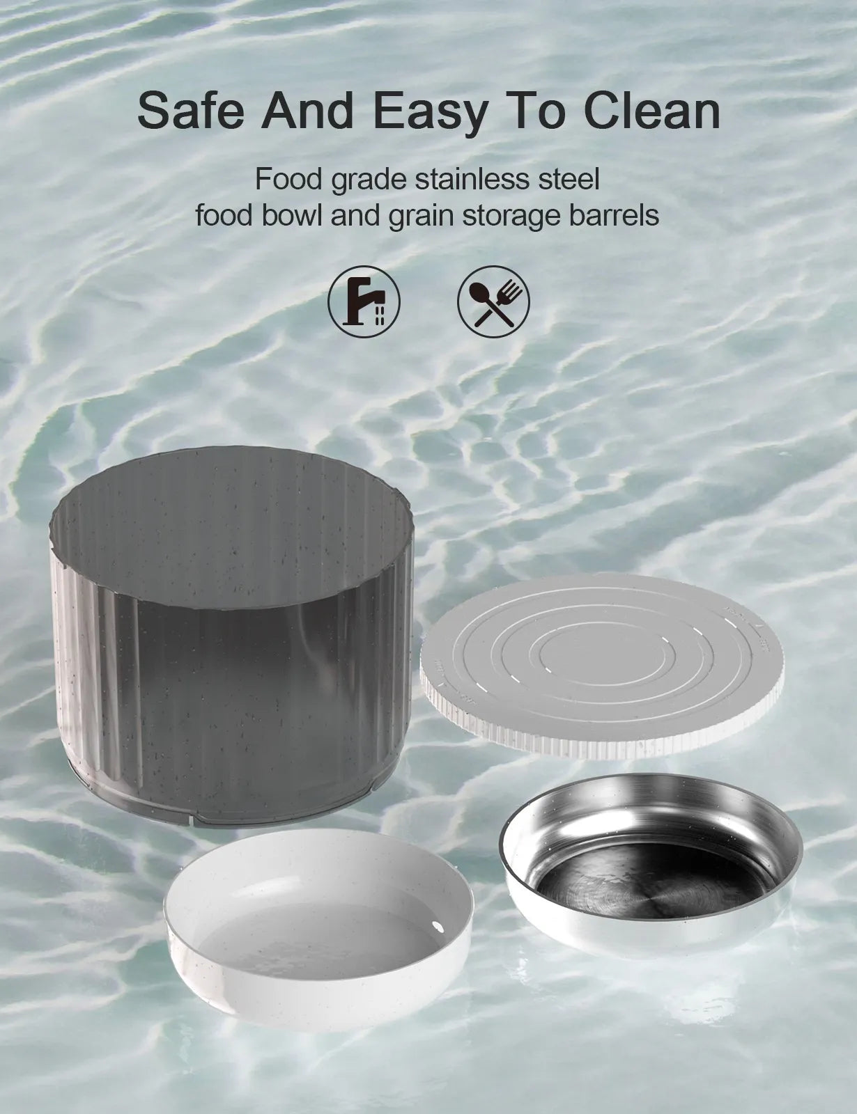 Alimentador Inteligente para Mascotas – Cat & Dog Smart Feeder