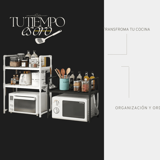 Estación de Orden KitchenShelf™ - Transforma tu espacio