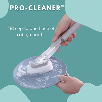 Cepillo con Dispensador Automático - Limpia sin perder tiempo