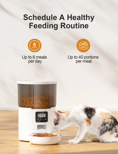 Alimentador Inteligente para Mascotas – Cat & Dog Smart Feeder