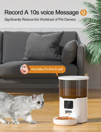 Alimentador Inteligente para Mascotas – Cat & Dog Smart Feeder